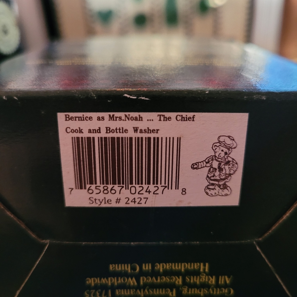 Bernice as Mrs. Noah figurine